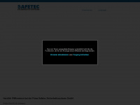 safetec-sicherheitssysteme.de Webseite Vorschau