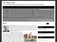 flettner-rotor.de Webseite Vorschau