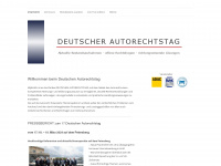 deutscher-autorechtstag.de Webseite Vorschau