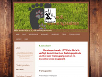 dvg-hsv-koeln-sued-e-v-hundesport.de Webseite Vorschau