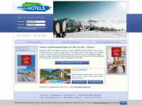 hotels-zellamsee.at Webseite Vorschau