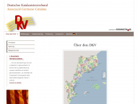 katalanistik.de Webseite Vorschau