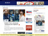 bursa.ro Webseite Vorschau