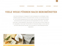 intercheese.ch Webseite Vorschau