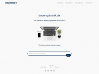 bauer-galvanik.de Webseite Vorschau