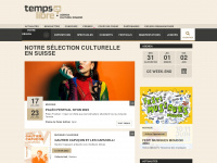 tempslibre.ch Webseite Vorschau