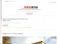 memreg.ch Webseite Vorschau