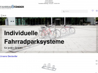 fahrradstaender.net Webseite Vorschau