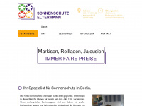 sonnenschutz-eltermann.de Webseite Vorschau
