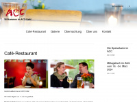 acc-cafe.de Webseite Vorschau
