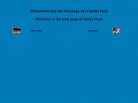 the-paulis.de Webseite Vorschau