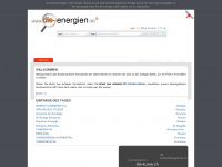 die-energien.ch Webseite Vorschau