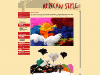 african-style.de Webseite Vorschau