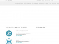 hauser-writing.com Webseite Vorschau
