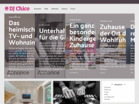 dj-chico.de Webseite Vorschau