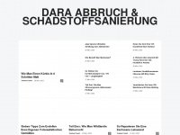 dara-berlin.de Webseite Vorschau