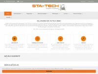 sta-tech.de Webseite Vorschau