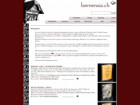 bernensia.ch Webseite Vorschau