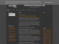 lifesoundsreal.de Webseite Vorschau