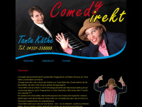 comedy-direkt.de Webseite Vorschau