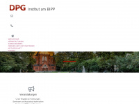 dpg-institut-am-bipp.de Webseite Vorschau