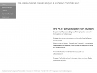kfz-goergen-pruemmer.de Webseite Vorschau