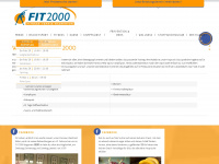 fit2000-stahnsdorf.de Webseite Vorschau