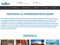 atlantisreisen.ch Webseite Vorschau