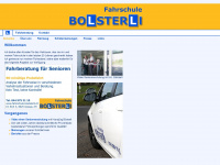 fahrschule-boelsterli.ch Webseite Vorschau