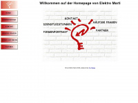 elektro-marti.ch Webseite Vorschau