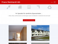 reinhardt-ag.ch Webseite Vorschau