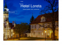 hotelloreta.cz Webseite Vorschau