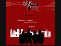 cityband-bielefeld.de Webseite Vorschau