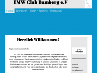 bmw-club-bamberg.de Webseite Vorschau