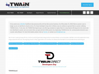 twain.org Webseite Vorschau
