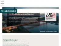 wildanger.eu Webseite Vorschau