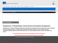 myshopfactory.de Webseite Vorschau