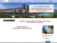 tenerife-inmobiliarias.es Webseite Vorschau