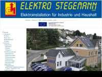 elektro-stegemann.de Webseite Vorschau