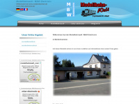 mbw-electronic.de Webseite Vorschau