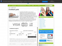 kreditkartegratis.com Webseite Vorschau