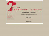 pet-well.de Webseite Vorschau