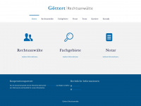 goettert.org Webseite Vorschau