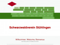 schwarzwaldverein-stuehlingen.de Webseite Vorschau