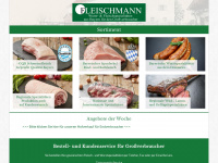 wurst-fleischmann.de Webseite Vorschau