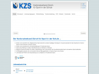 kzs.ch Webseite Vorschau