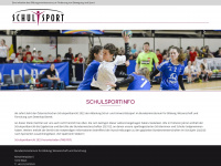 schulsportinfo.at Webseite Vorschau