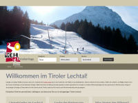 naturpark-lechtal.at Webseite Vorschau