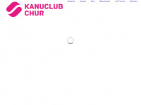 kanu-club-chur.ch Webseite Vorschau