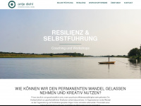antje-diehl.de Webseite Vorschau